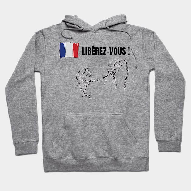 La France libérez-vous Hoodie by JulieVie Design